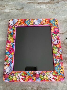 Shopkins magnetic light up dry erase board